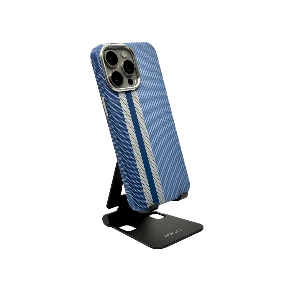Cool Blue Stripe Sleek and Premium Mobile Cover