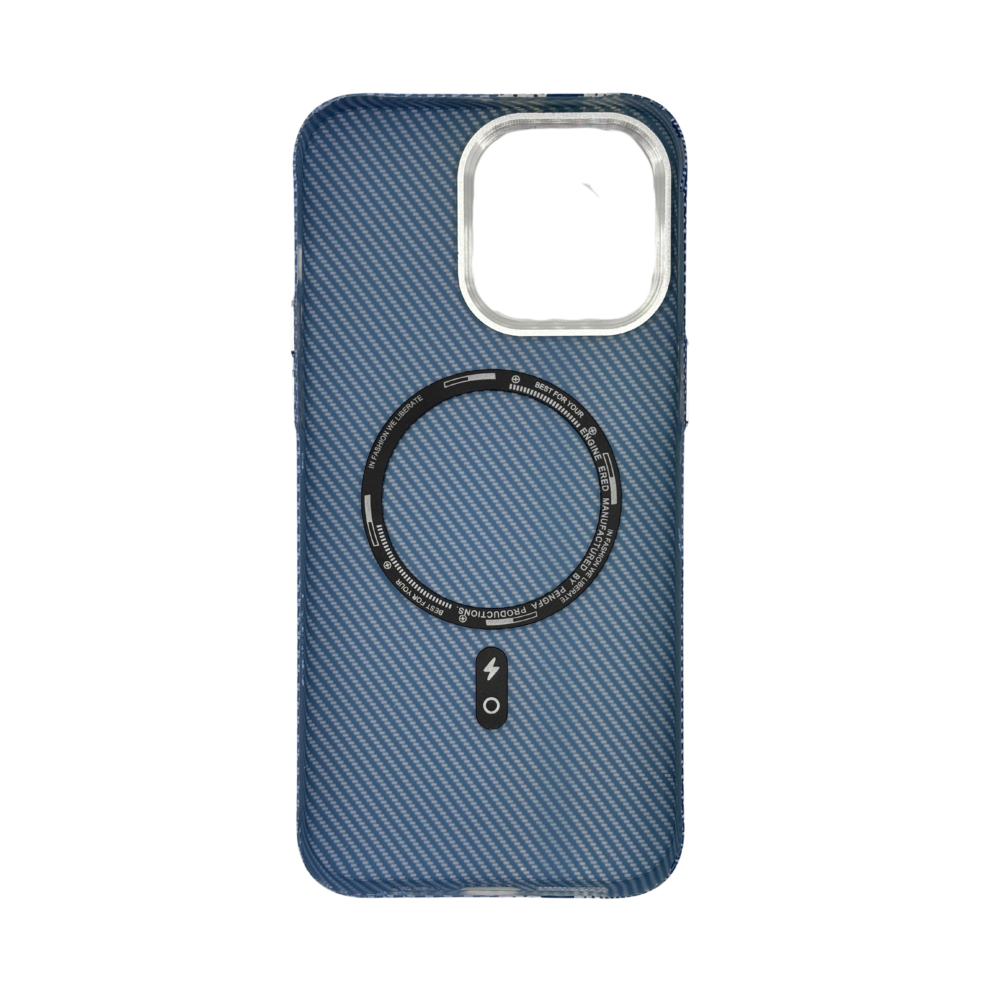 Cool Blue Stripe Sleek and Premium Mobile Cover