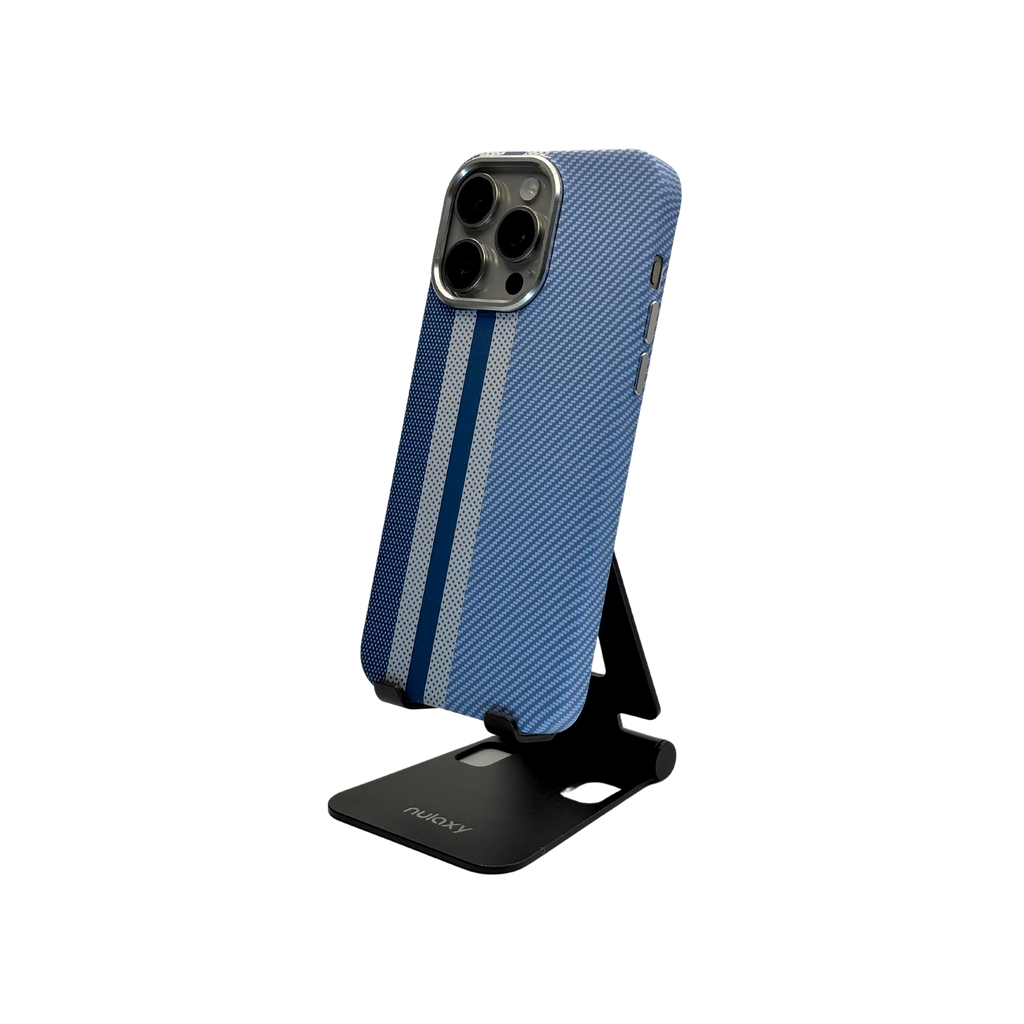 Cool Blue Stripe Sleek and Premium Mobile Cover